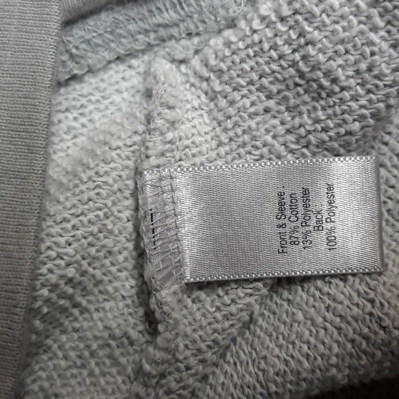 Gray Pearl Dazzled Sweat shirt top Jennifer Lopez - Picture 6 of 7